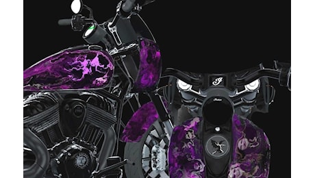 Una Indian personalizzata all'asta per beneficenza con Ozzy Osbourne e i Black Sabbath