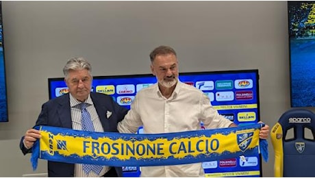 Frosinone, Vivarini si presenta: Una grande piazza per realizzare il mio sogno a fine stagione