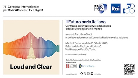 Al Prix Italia Il futuro parla italiano