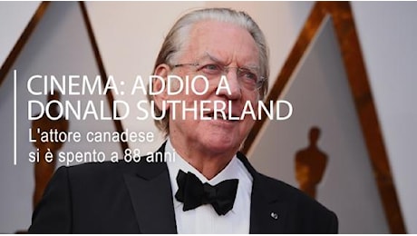 Chi era Donald Sutherland, l'attore canadese morto a 88 anni