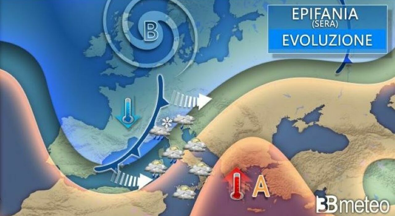 Meteo della Befana 2025 a Milano e in Lombardia