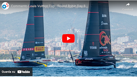 America's Cup: day 8, segui la Live, Luna Rossa contro Alinghi Red Bull Racing per il primo posto