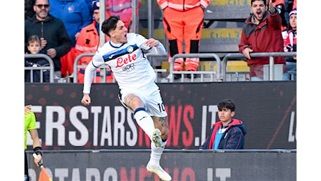 La decima meraviglia dell'Atalanta, Cagliari battuto 1-0: Zaniolo e Carnesecchi lanciano la fuga della Dea