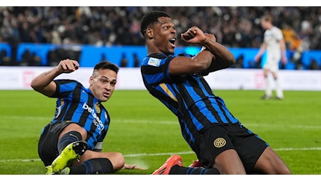 Supercoppa, l'Inter travolge l'Atalanta 2 a 0: decisiva la doppietta di Denzel Dumfries