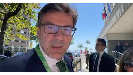 IL VIDEO. Giorgetti da Rio: Ita? Per il closing è questione di settimane