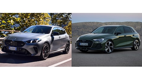 BMW Serie 1 Vs Audi A3 Sportback, confronto tra compatte premium