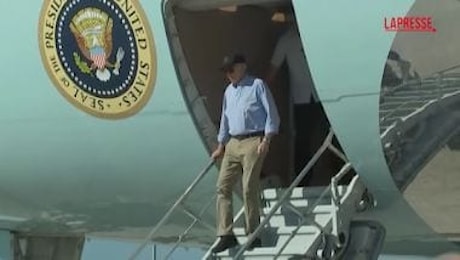 Usa, il presidente Biden arriva in Florida visitare le zone colpite dall'uragano Milton