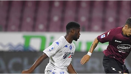 Empoli avanti sul campo del Torino dopo i primi 45 minuti: decide la rete di Ekong