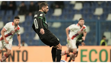 Sassuolo, Berardi rivede la luce: torna al gol col Mantova trasformando il rigore