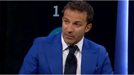 Del Piero: Inter in alto con Atalanta e Napoli: per lo scudetto non ho favorite e la Juve è lì. Motta? Da avversario...