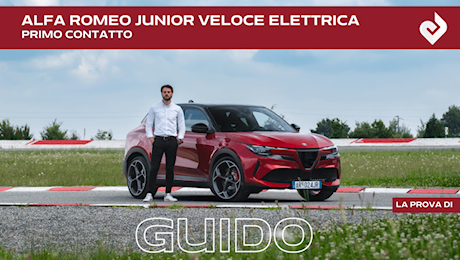 Prova anteprima Alfa Romeo Junior Veloce elettrica: da guidare è al TOP, il resto?
