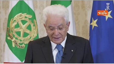 Mattarella in visita in Germania, la conferenza stampa: diretta video