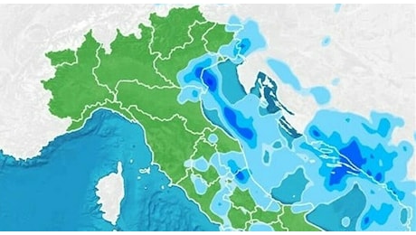 Bombe d'acqua e allagamenti nel weekend si spostano verso il basso Polesine. Poi, tornano acquazzoni, nebbia e vento forte. Le previsioni