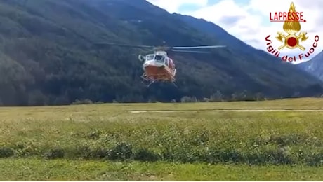 VIDEO Maltempo, in Val d'Aosta prosegue evacuazione turisti da Cogne