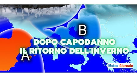 Meteo: ritorna l’Inverno in grande stile, peggioramento con neve, la data