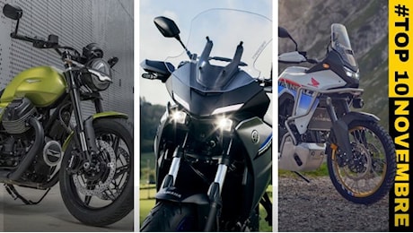 Top 10 mercato, le moto più vendute: a novembre Yamaha meglio di Benelli - Foto