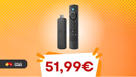 Esperienza di streaming premium con Fire TV Stick 4K Max, oggi a un SUPER PREZZO!