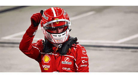 Penalizzate le Mercedes Leclerc parte dalla prima fila