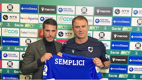 Sampdoria, la ricetta di Semplici: “Liberiamoci delle paure e torneremo grandi”