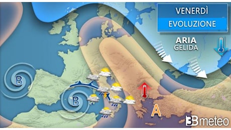 Meteo Santa Lucia, la perturbazione porta pioggia, temporali, neve e vento fino al weekend. Ecco le regioni più colpite