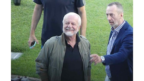 Incontro con De Laurentiis a Castel di Sangro: il Napoli accelera