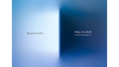 È ufficiale: ecco quando Samsung lancerà Galaxy S25 Edge