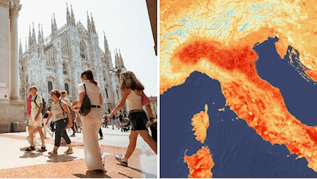 Meteo in Lombardia, caldo a oltranza fino a Ferragosto: rischi per l’effetto “isole di calore”