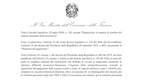 Nuova rateizzazione cartelle dal 2025: dal MEF istruzioni per chi si trova in difficoltà economica