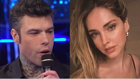 Fedez a Sanremo su Rai 1, ma Chiara Ferragni non lo fa vedere ai bambini