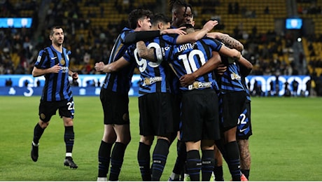 Supercoppa, carro armato Inter a Riad: Dumfries e Sommer super, Gasp sbaglia formazione