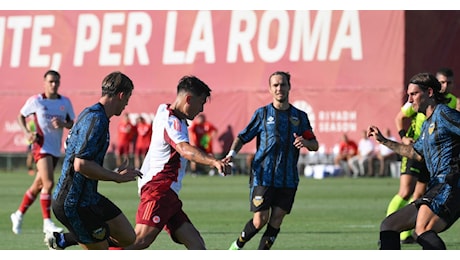 Roma-Latina 6-1: prima gioia per Le Fée, in gol Dybala. Soulè apre ai giallorossi