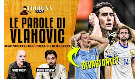 Ha ragione Vlahovic a lamentarsi della sua posizione in campo? Rovella e Rabiot sono dei rimpianti? Tribuna Juve – VIDEO