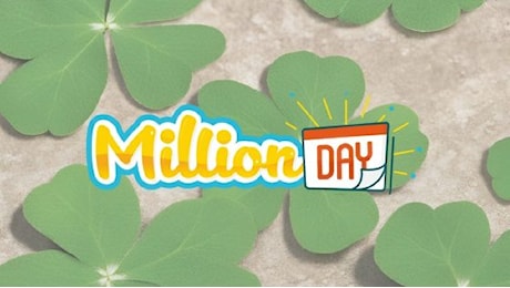 Million Day, l’estrazione delle 13:00 di martedì 19 novembre