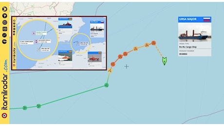 La nave russa Ursa Major alla deriva nel Mediterraneo? Diretta a Tartus, in Siria, è ferma: la Spagna invia tre unità militari