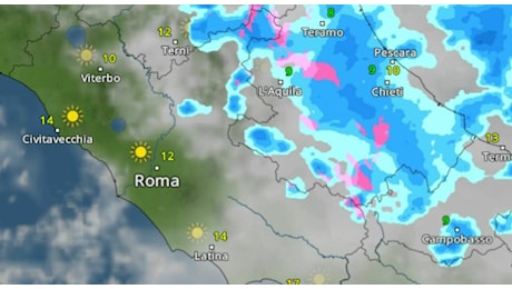 Maltempo Roma, freddo e rovesci in arrivo: tornano anche i temporali. Ecco quando pioverà: le previsioni della settimana