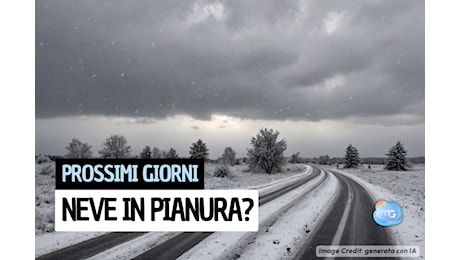 Meteo: arriva la prima NEVE in pianura? La previsione aggiornata