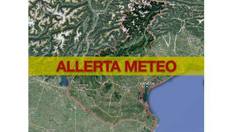 Allerta Meteo Veneto: tornano temporali con grandine e vento