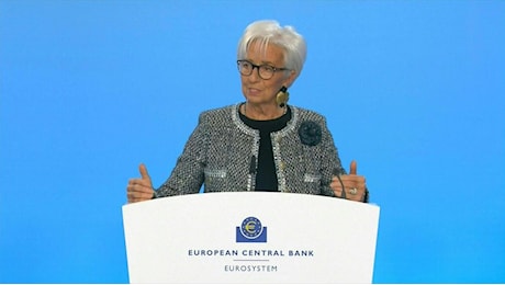 Lagarde: direzione di marcia chiara, prevediamo altri tagli ai tassi