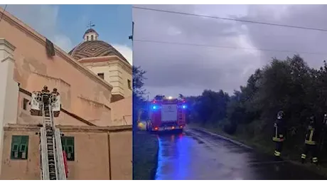 Maltempo in Sardegna: crolla un albero sulla linea ferroviaria e un treno con passeggeri lo colpisce