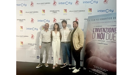 TaorminaFilmFest. Lino Guanciale e Silvia D’Amico raccontano “L’invenzione di noi due”