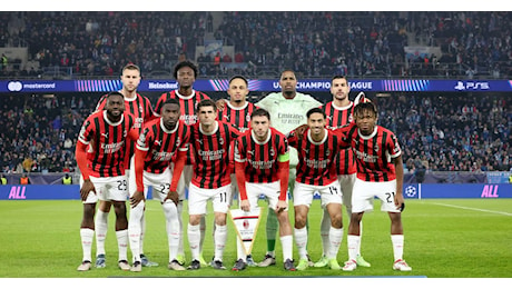 Il Milan supera una big italiana nel ranking quinquennale europeo