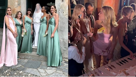 Cosa ha indossato Chiara Ferragni al matrimonio della migliore amica Veronica Ferraro