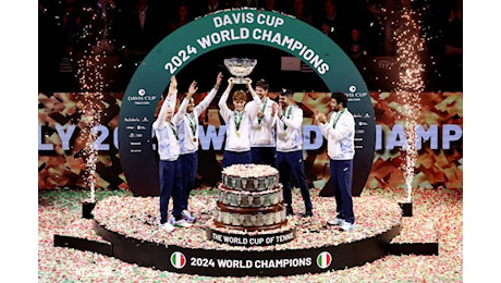 Italtennis campione della Coppa Davis 2024, Sinner: “Abbiamo dato il 100%, siamo contenti”