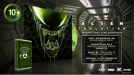 iam8bit lancia la colonna sonora di Alien: Isolation su vinile e cassetta