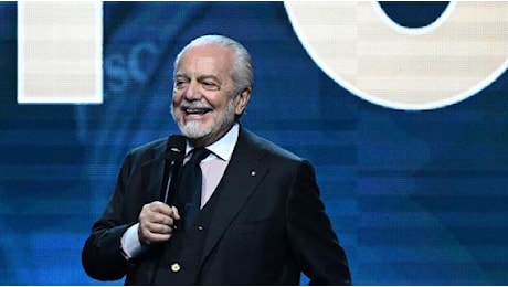 De Laurentiis: Ho visto troppe reazioni improprie, anche perché non siamo al Fantacalcio