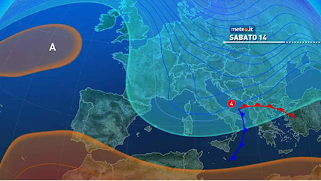 Meteo, weekend del 14-15 dicembre con qualche pioggia