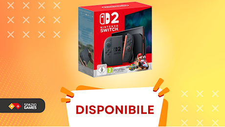 Il bundle Nintendo Switch 2 con Mario Kart World torna disponibile in PREORDER!