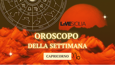 Oroscopo Capricorno: settimana dal 30 settembre al 6 ottobre 2024