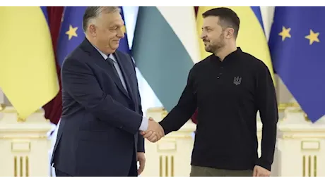 Orban a Kiev: “Subito tregua con la Russia”. Zelensky chiede una pace giusta. “Così cambia il rapporto con l’Ungheria”