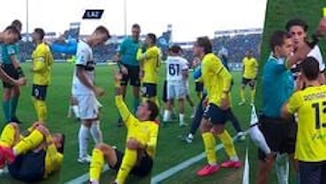 Parma-Lazio, rissa alla fine del primo tempo: cosa è successo